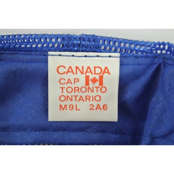 Wesco Lithonia Lot of 2 Hats Caps Snapback Blue Black Canada Cap Wilson 1990s - Picture 9 of 12